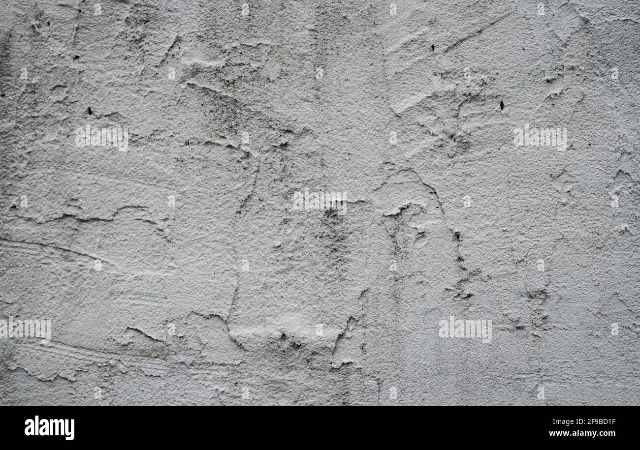 Clear Seamless Smooth Concrete Background. Polished Urban Cement Wall  Texture. Stock Photo
