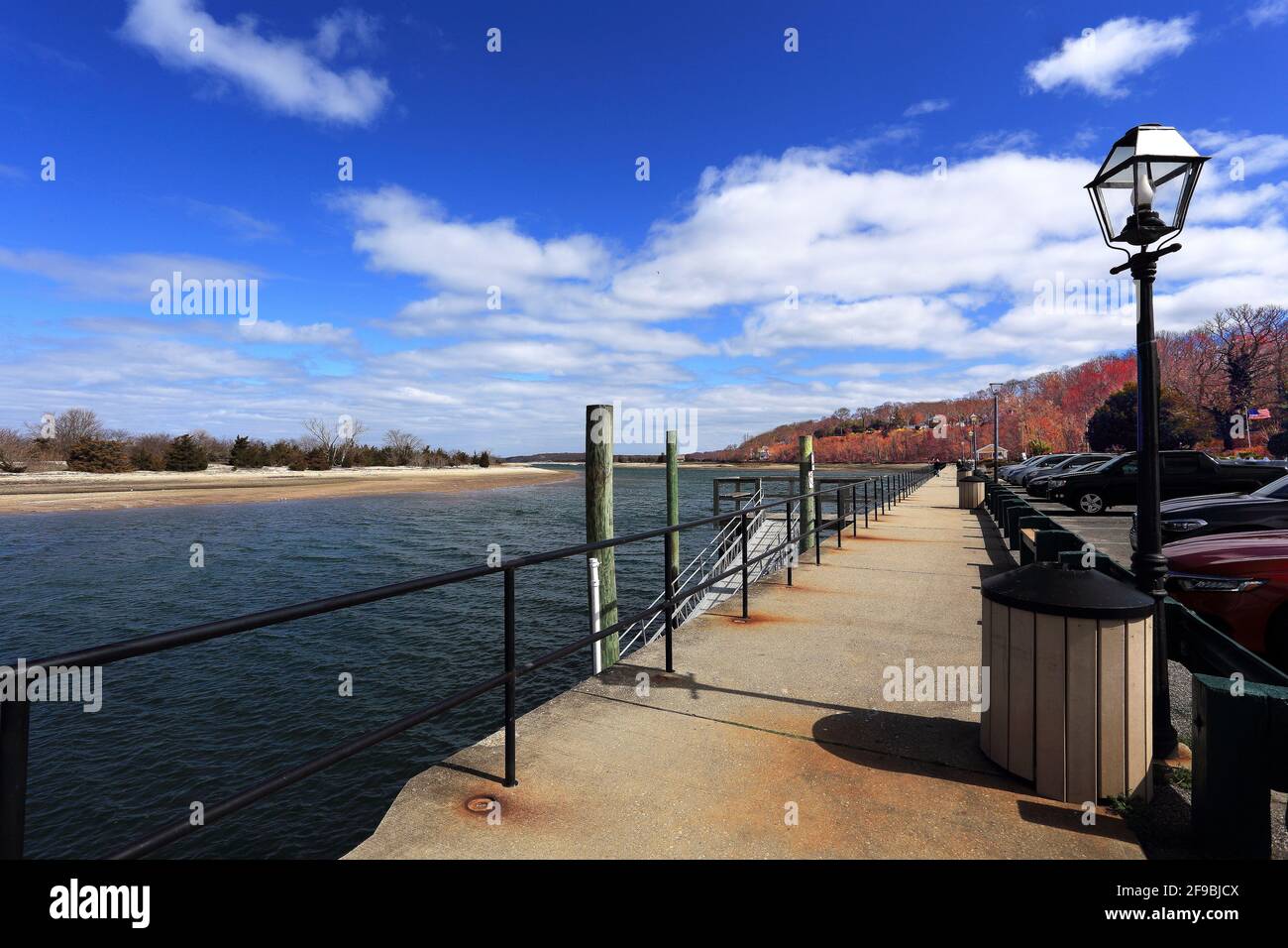 Stony Brook harbor Long Island New York Stock Photo