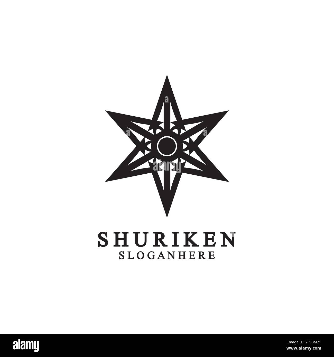 Shuriken Cut Out Stock Images & Pictures - Alamy