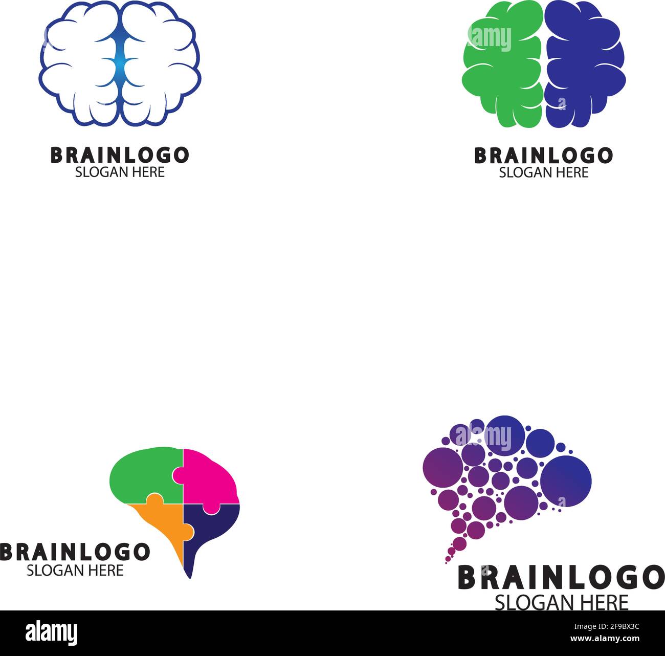 Brain logo designs concept vector, Health Brain Pulse logo, Brain care logo  template vector Stock Vector Image & Art - Alamy