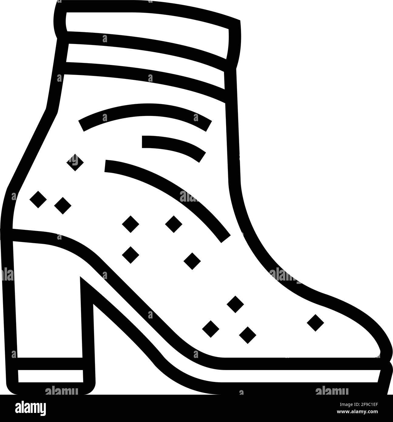 velvet shoe care line icon vector illustration Stock Vector Image & Art ...
