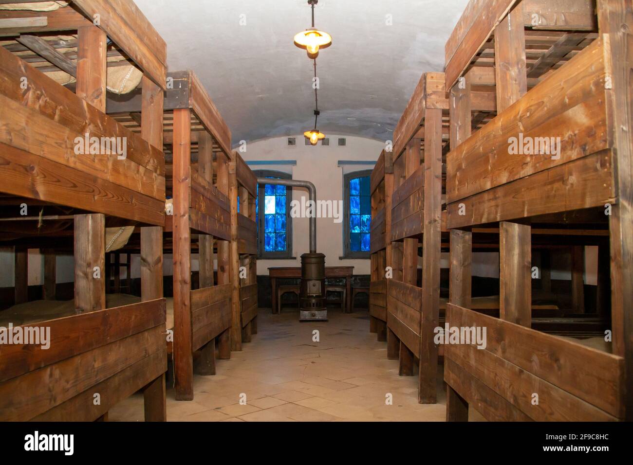 Belgium, Puurs, April 16, 2021. Fort Breendonk was a concentration camp