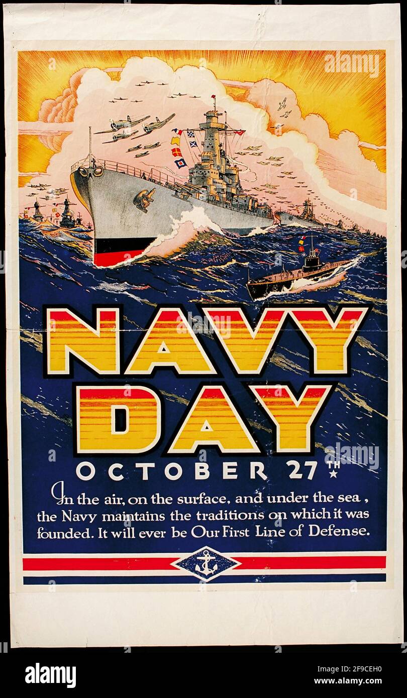 An American WW2 poster using patriotic slogans to gain support for the