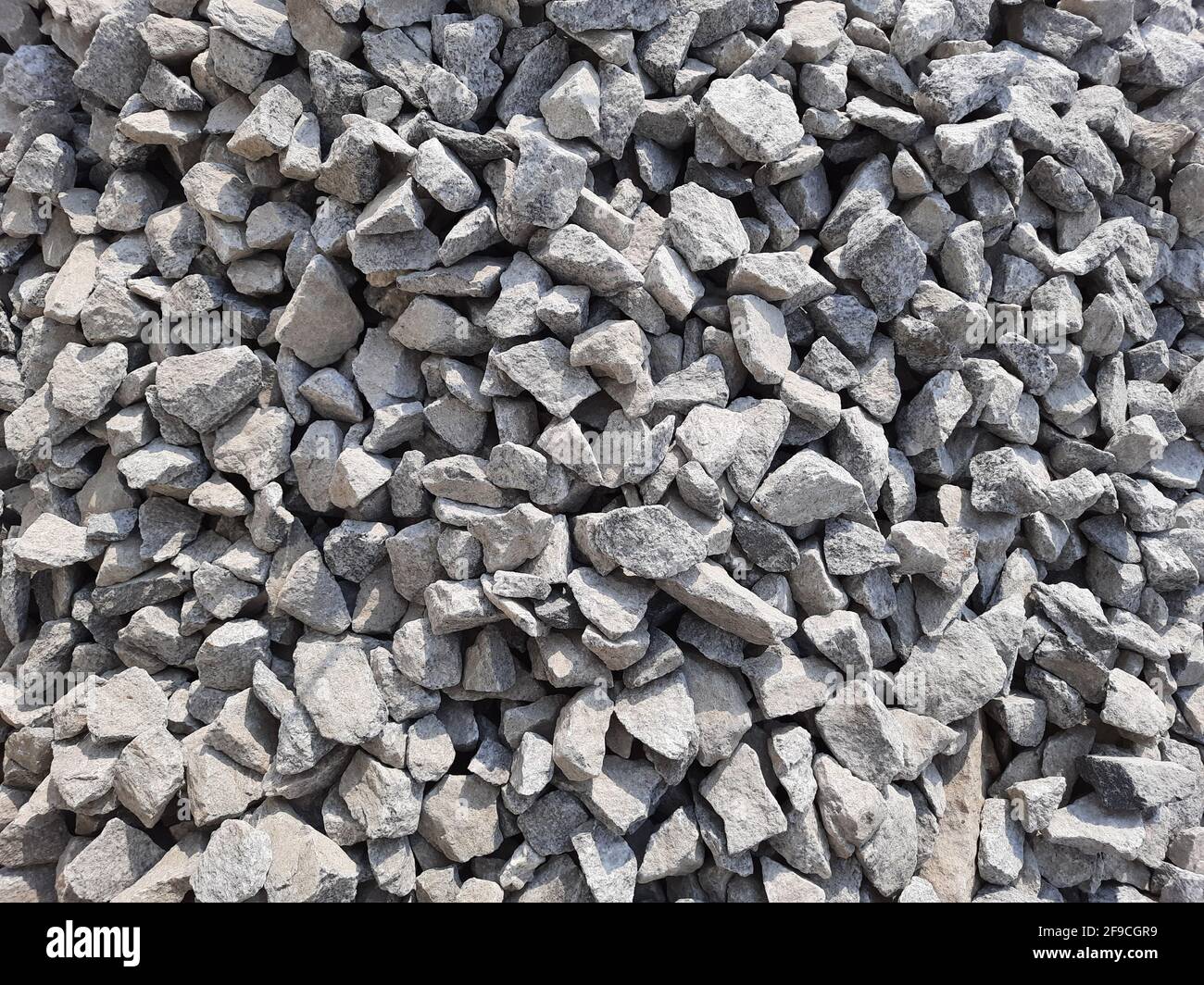 Texture Of Crushed Gray Rocks For Construction Stock Photo Alamy