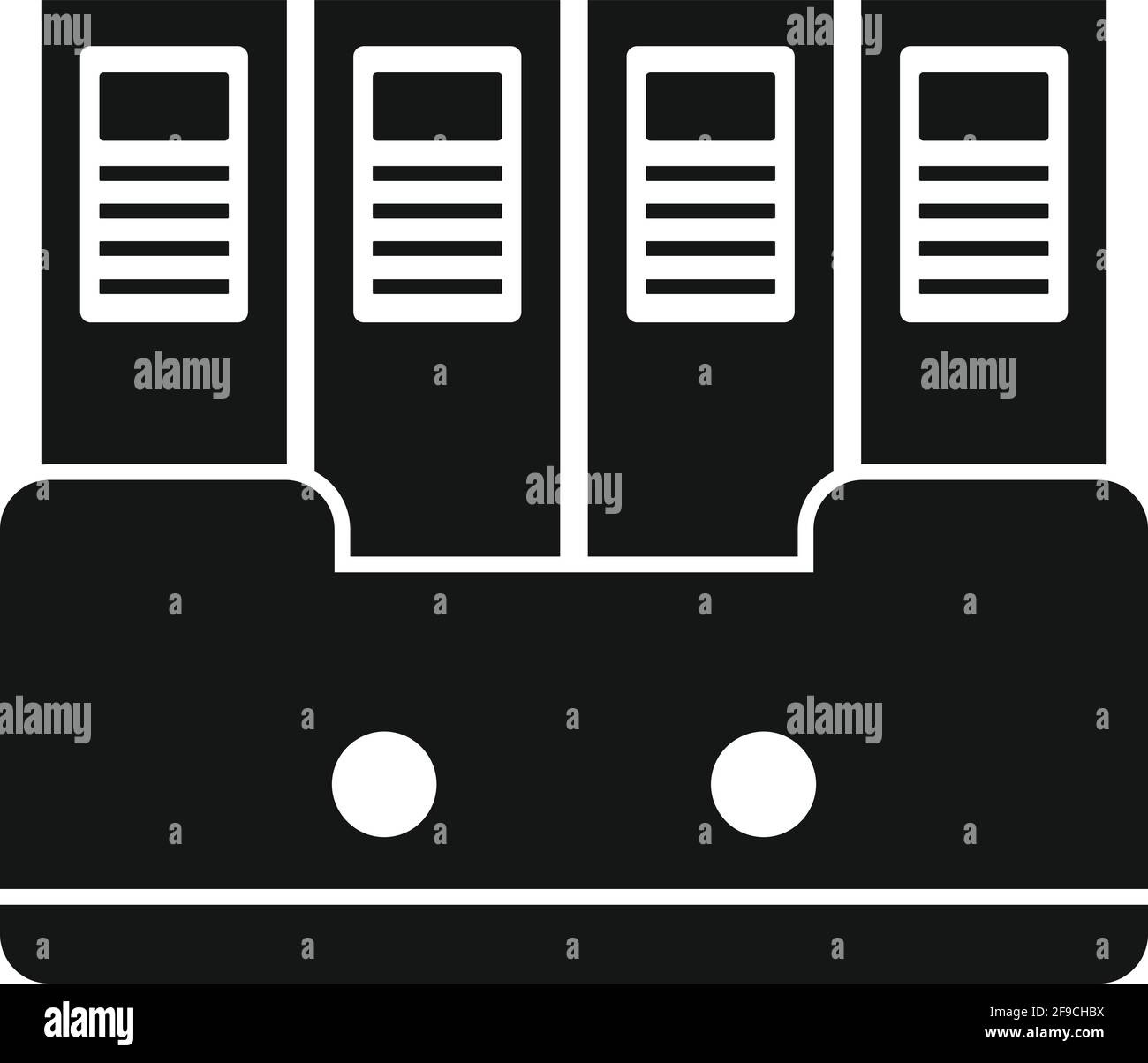 Folder box icon, simple style Stock Vector Image & Art Alamy