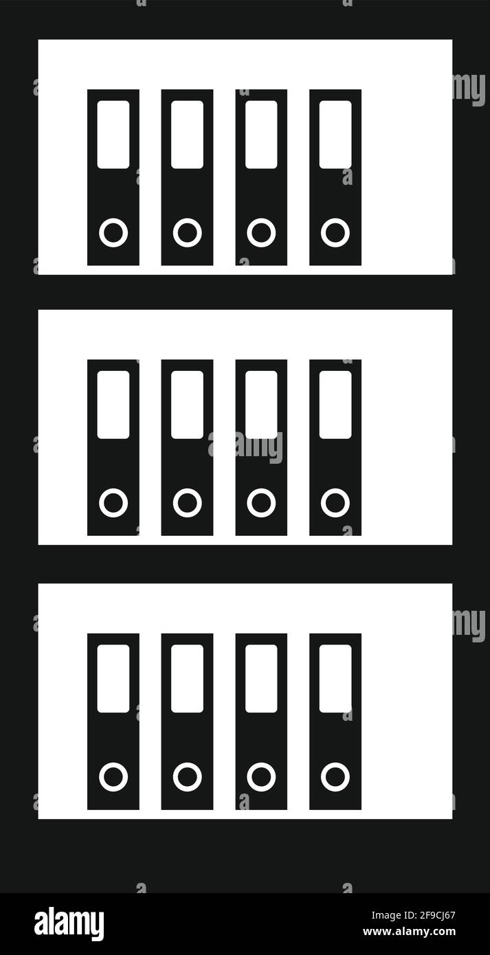 Folder office furniture icon, simple style Stock Vector Image & Art Alamy