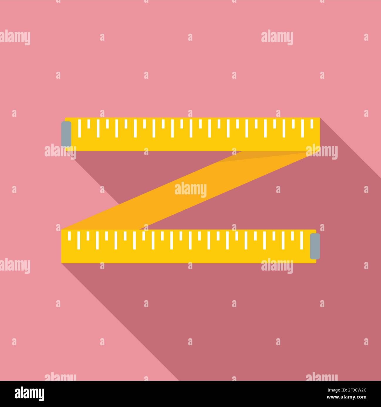 Body length measurement Stock Vector Images - Alamy