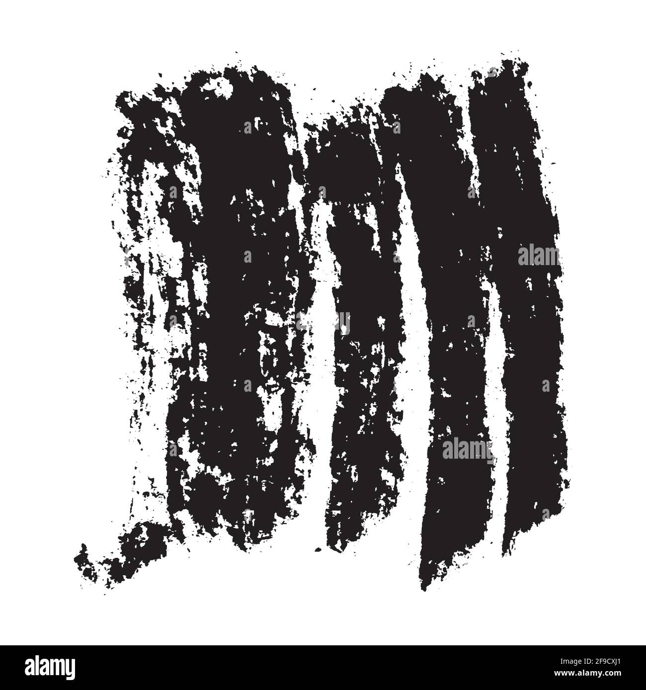 Paintbrush Black Background Stock Vector