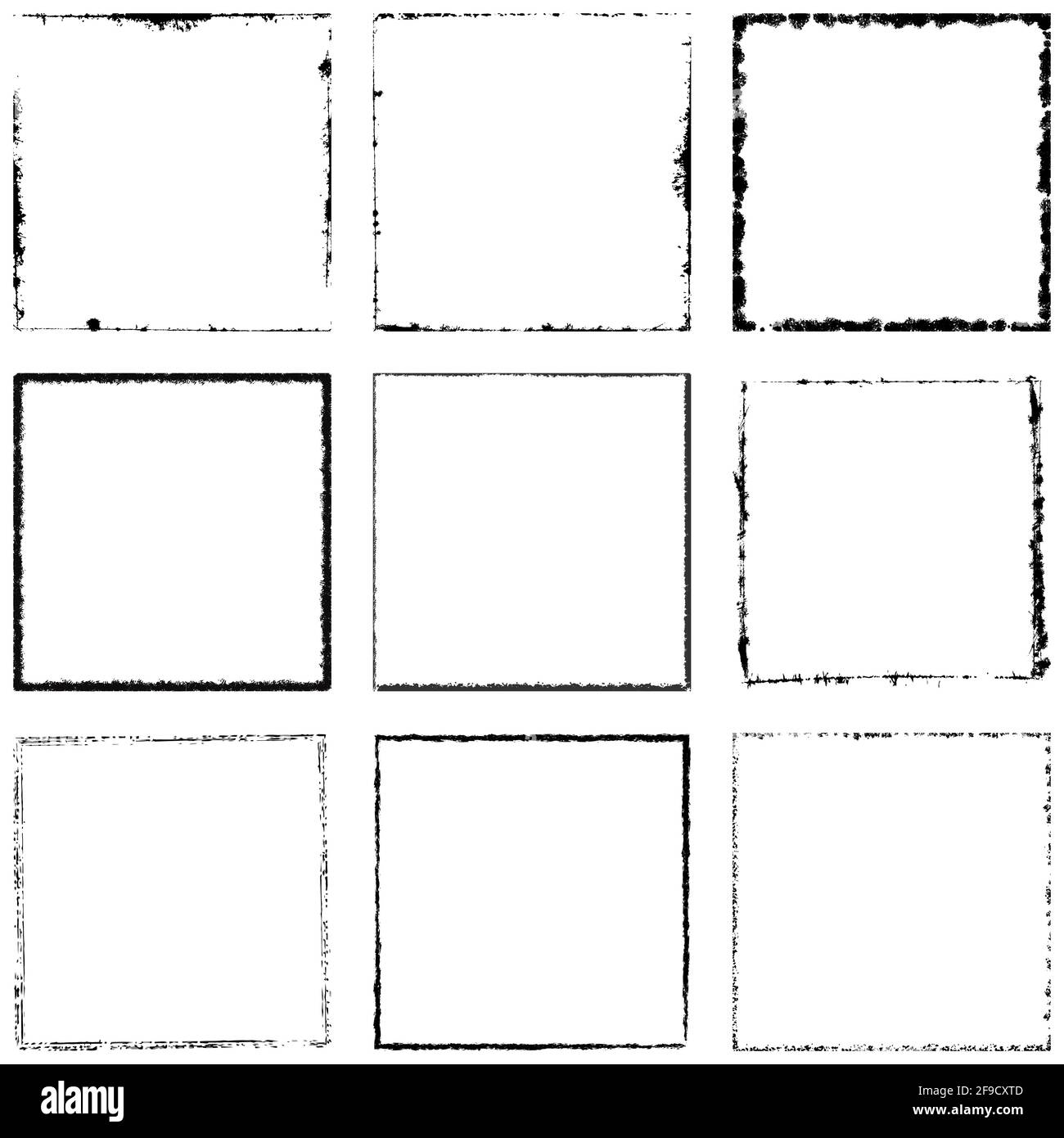 Frame Big Set Stock Vector Image & Art Alamy