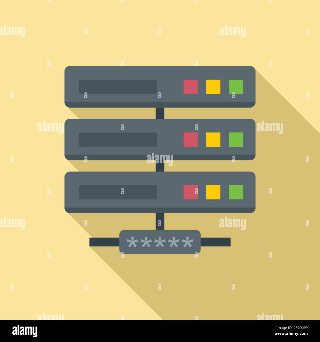 Database firewall icon flat style hi-res stock photography and images ...