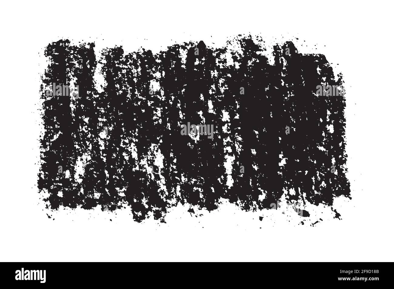 Paintbrush Black Background Stock Vector