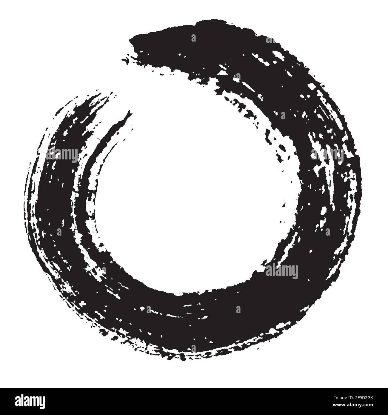 Grunge Swirl Texture Stock Vector