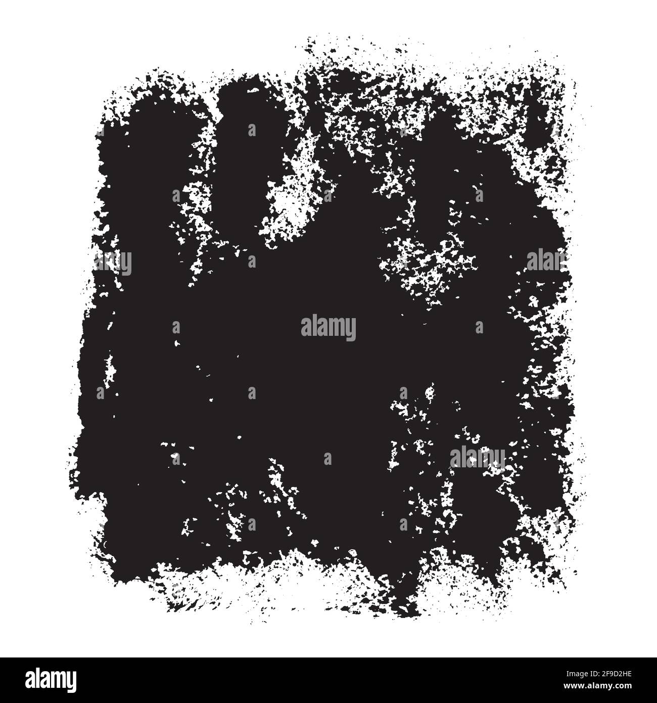 Paintbrush Black Background Stock Vector