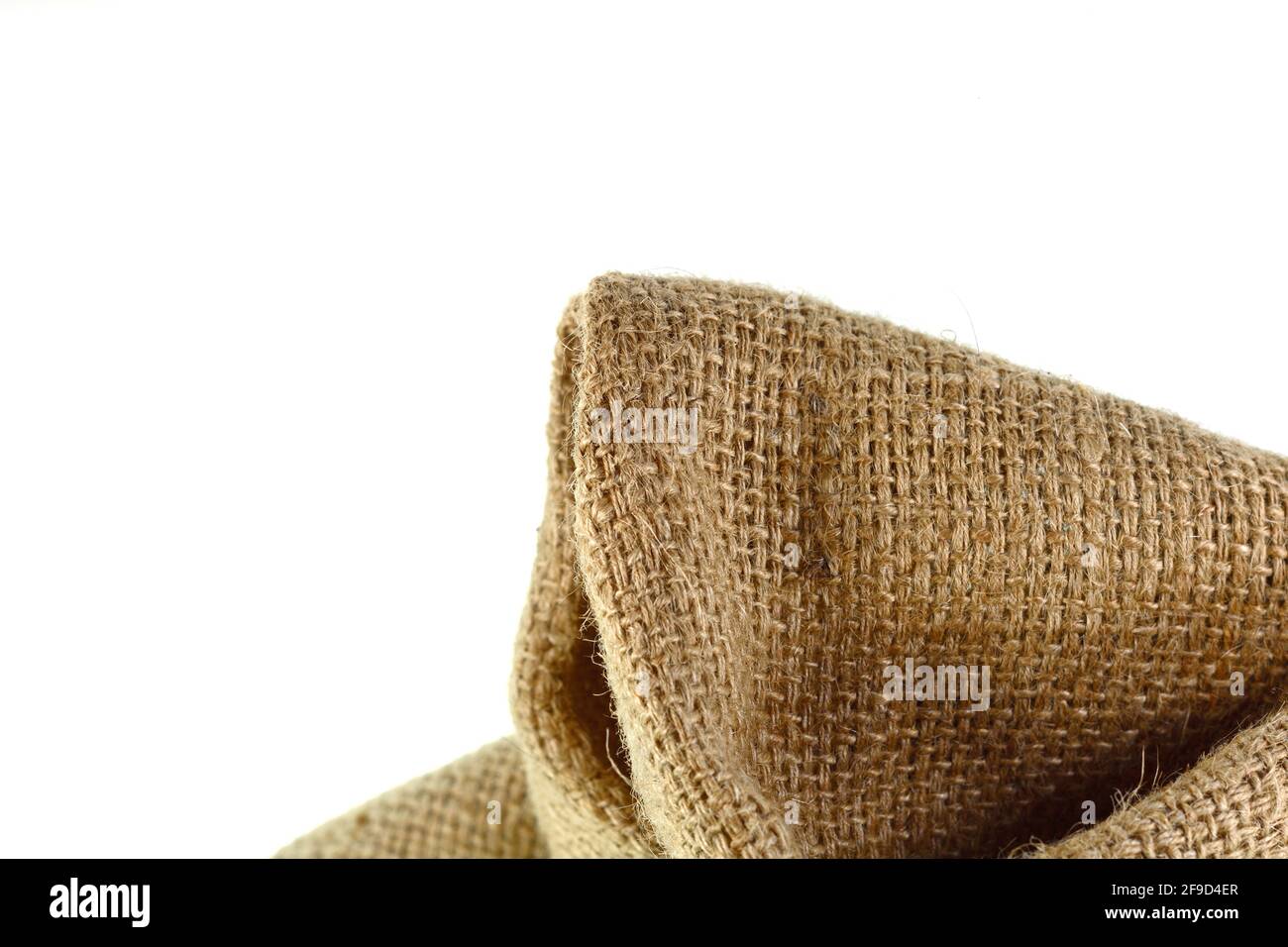 Sacking Closeup of burlap hessian sacking. Texture canvas fabric as background ...