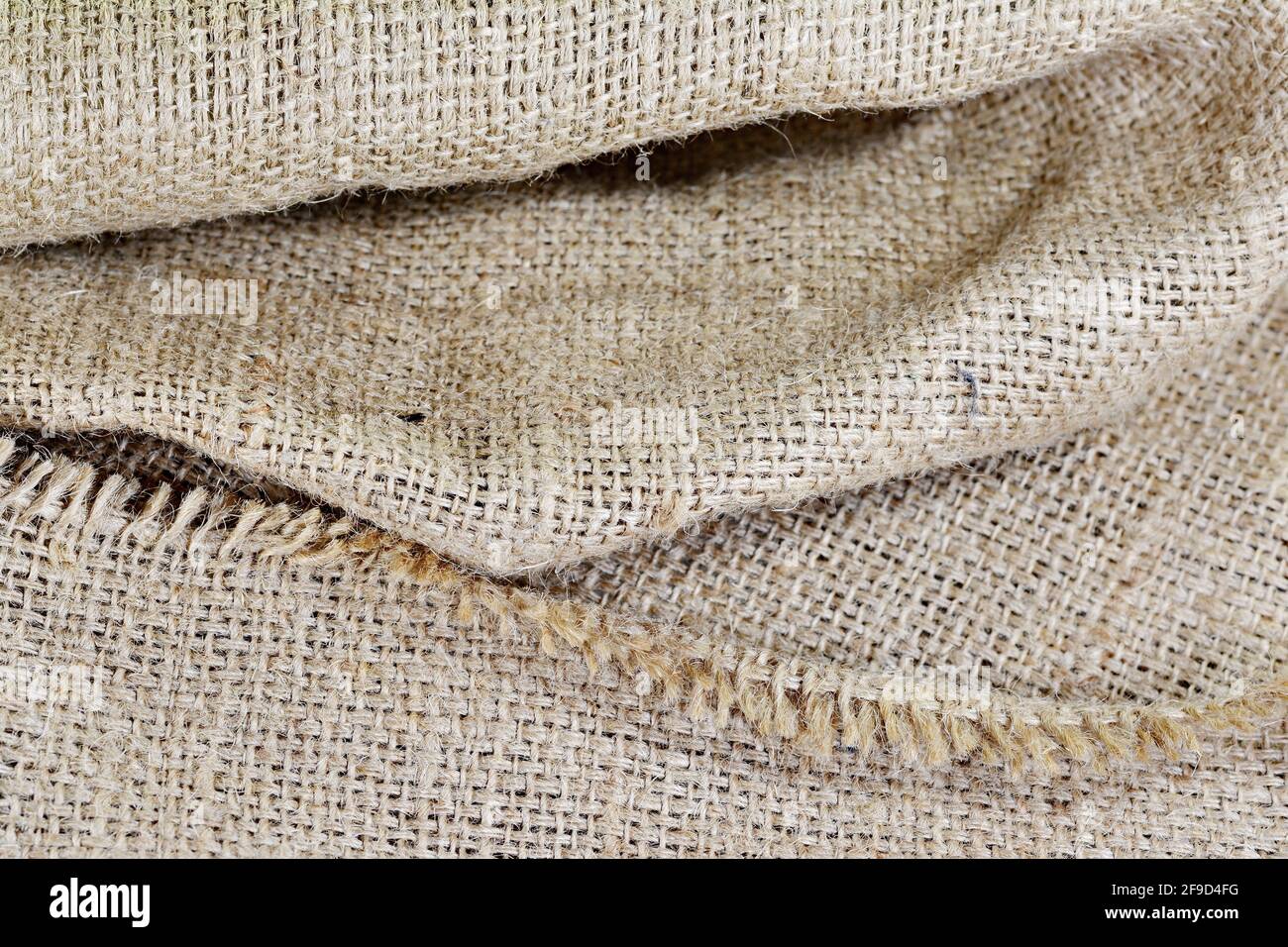 Sacking Closeup of burlap hessian sacking. Texture canvas fabric as background ...
