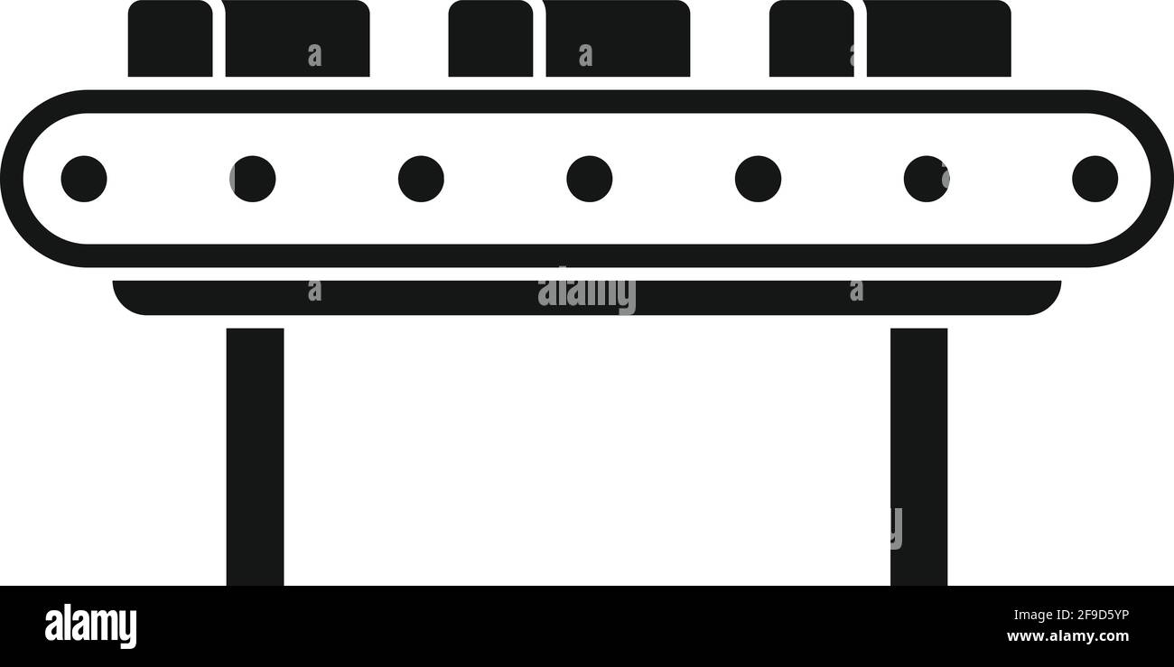 Metallurgy line icon, simple style Stock Vector