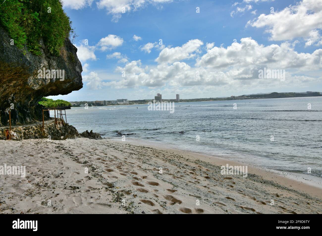 Guam Beach Stock Photo