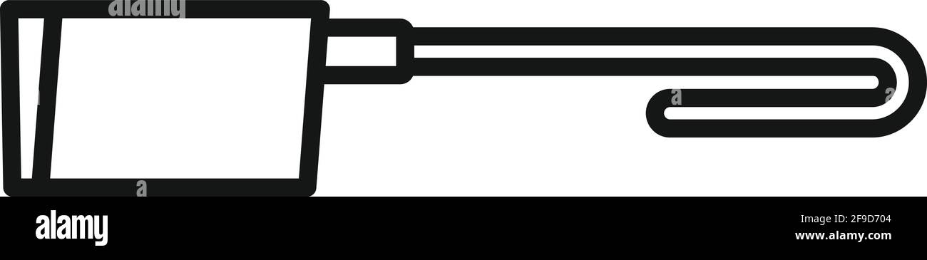 Blacksmith water pot icon, outline style Stock Vector