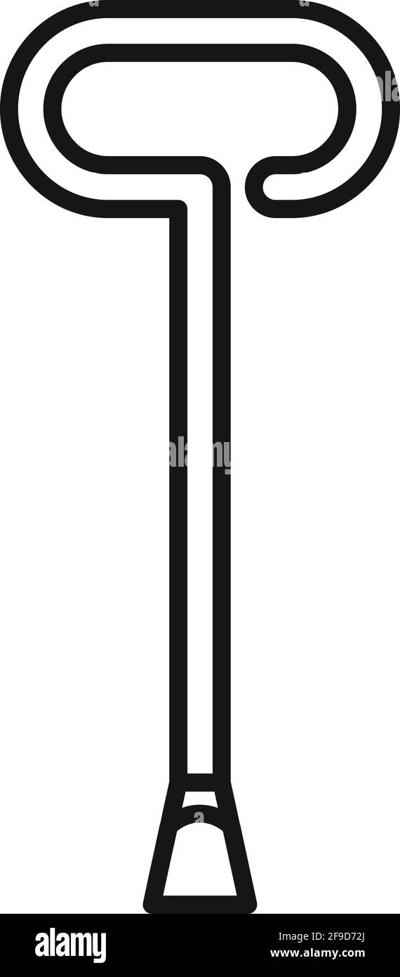 Blacksmith steel tool icon, outline style Stock Vector