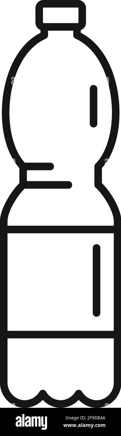 Water bottle icon, outline style Stock Vector Image & Art - Alamy