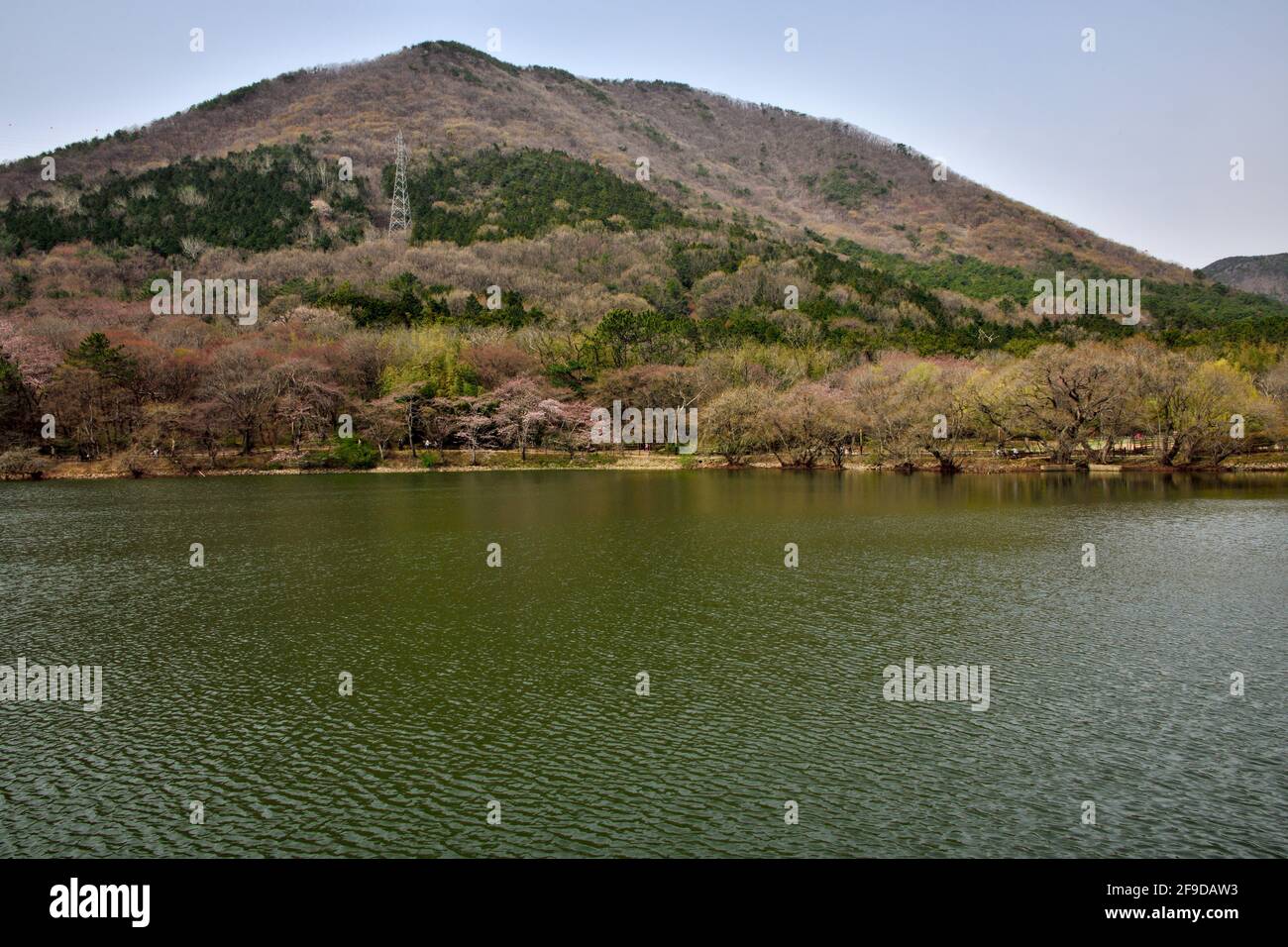 Lake in South Korea Stock Photo Alamy
