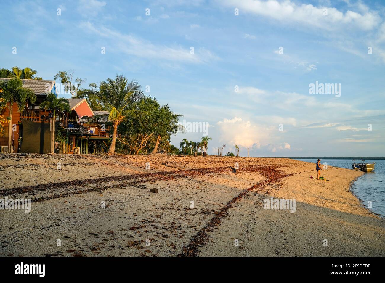 Crab Claw Island Resort in the Northern Territory of Australia Stock Photo