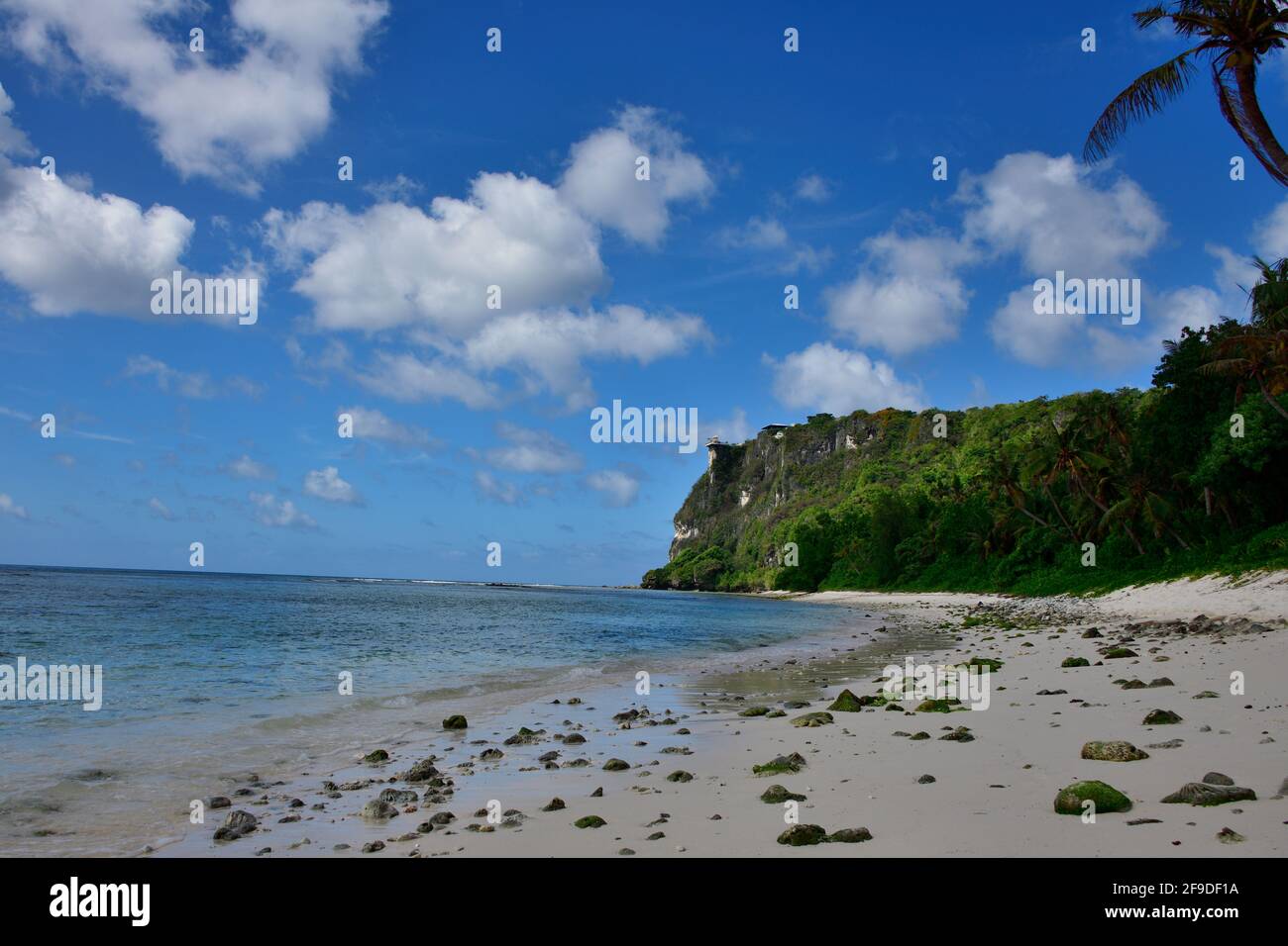 Guam Beach Stock Photo