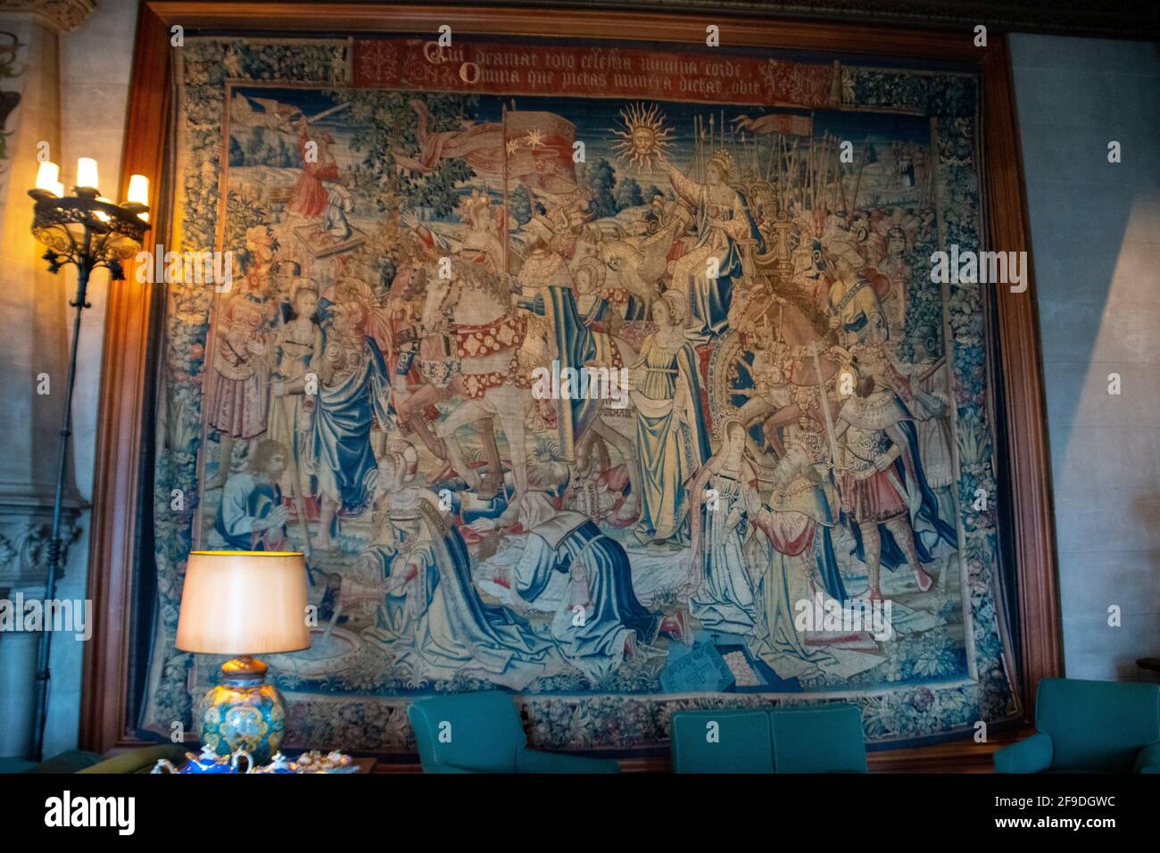 The Tapestry Gallery in the Biltmore Mansion Stock Photo - Alamy