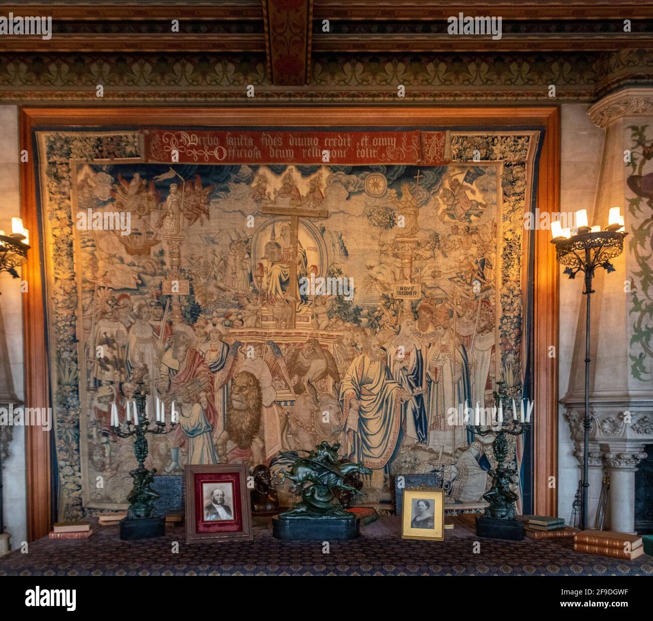 The Tapestry Gallery in the Biltmore Mansion Stock Photo - Alamy