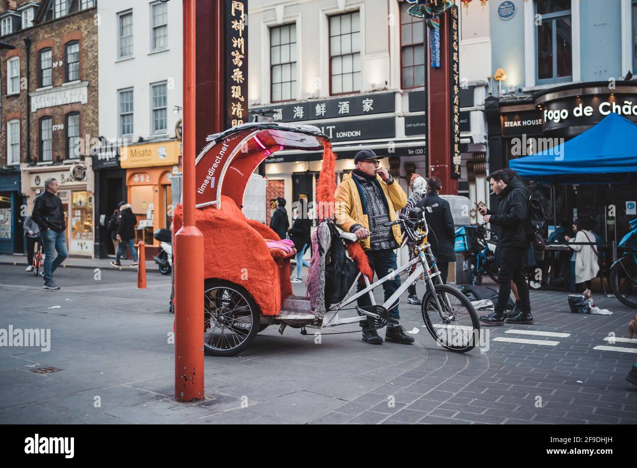 london tricycle taxi