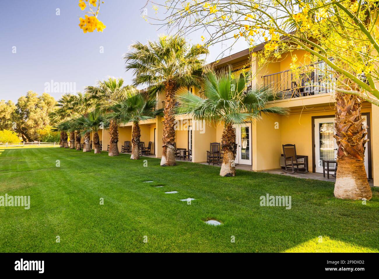 Death Valley, California, USA April 15, 2021 The Ranch at Death