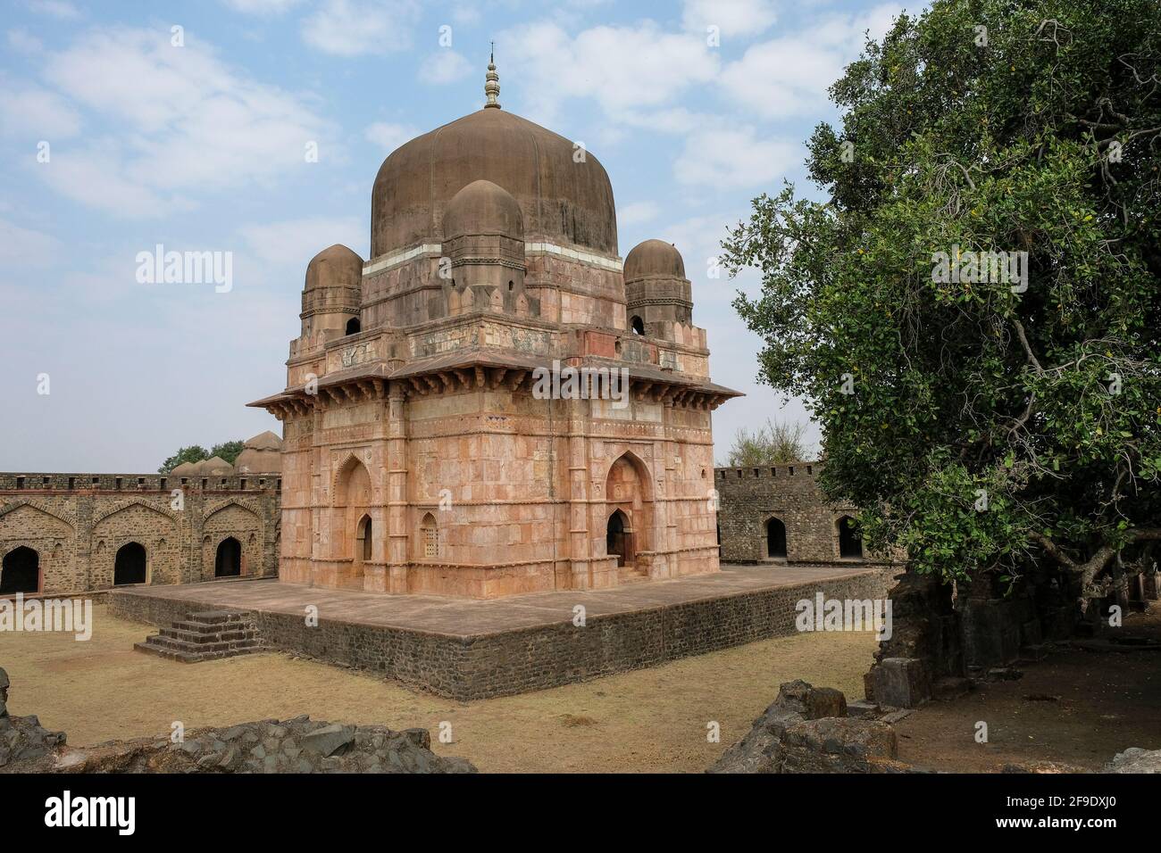 Tomb of Darya Khan in Mandu, Madhya Pradesh, India. Stock Photo