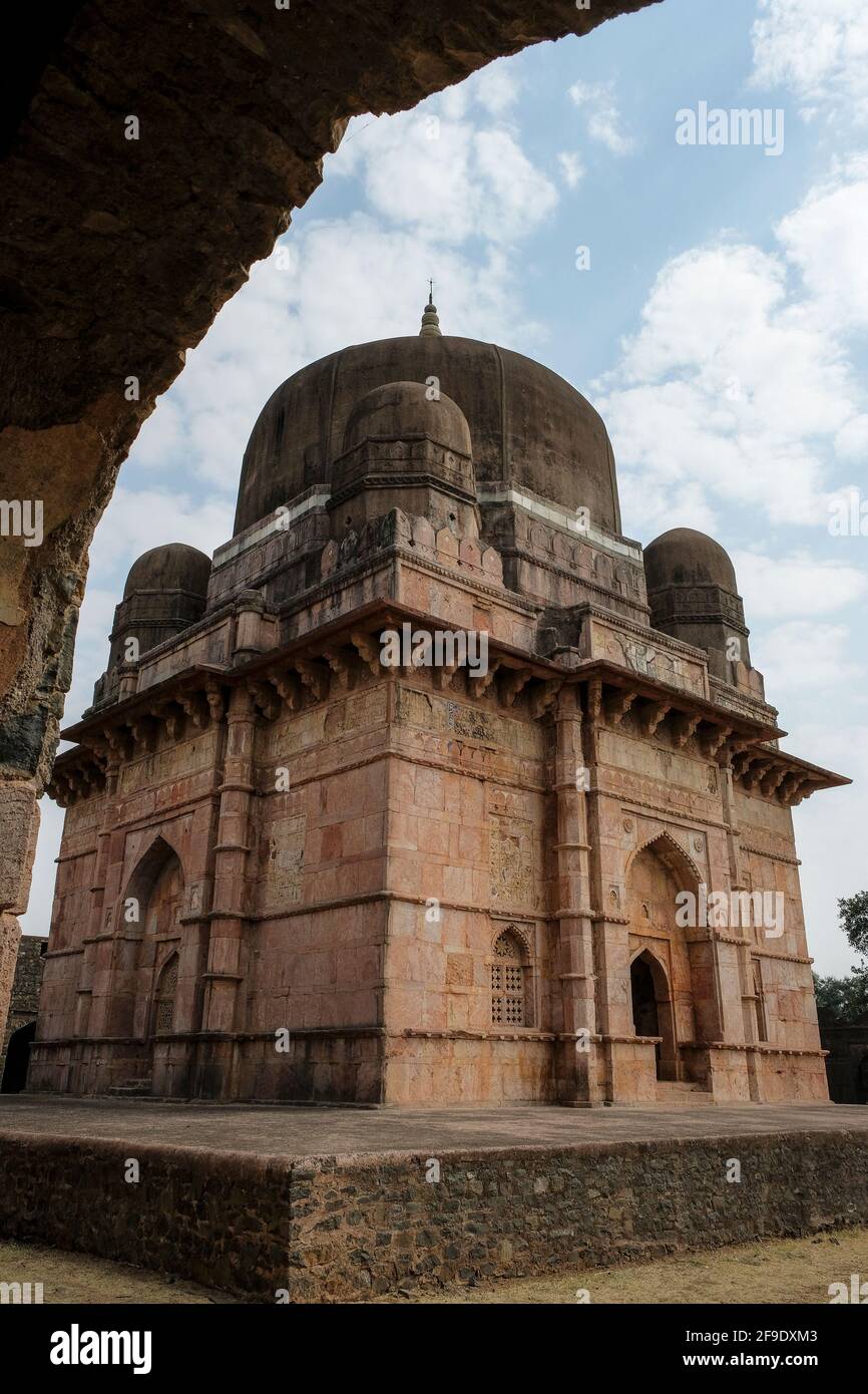 Tomb of Darya Khan in Mandu, Madhya Pradesh, India. Stock Photo