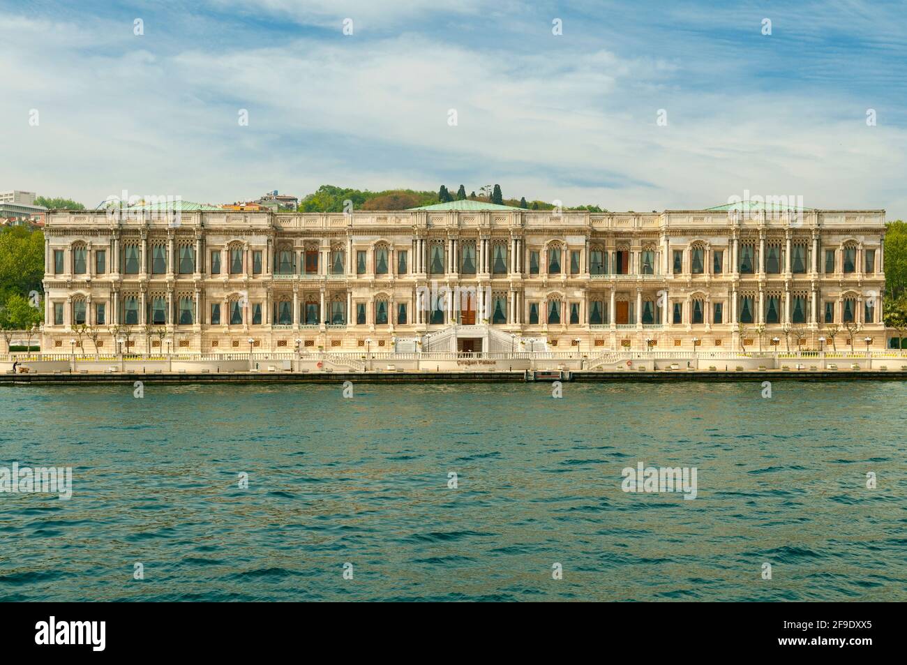 Ciragan Palace, Istanbul, Turkey Stock Photo