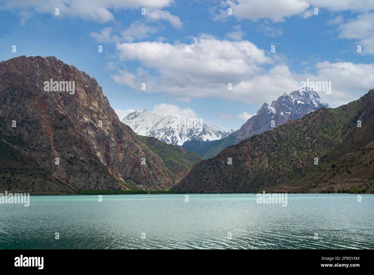 Iskandar Kul Lake, Sughd Province, Tajikistan Stock Photo