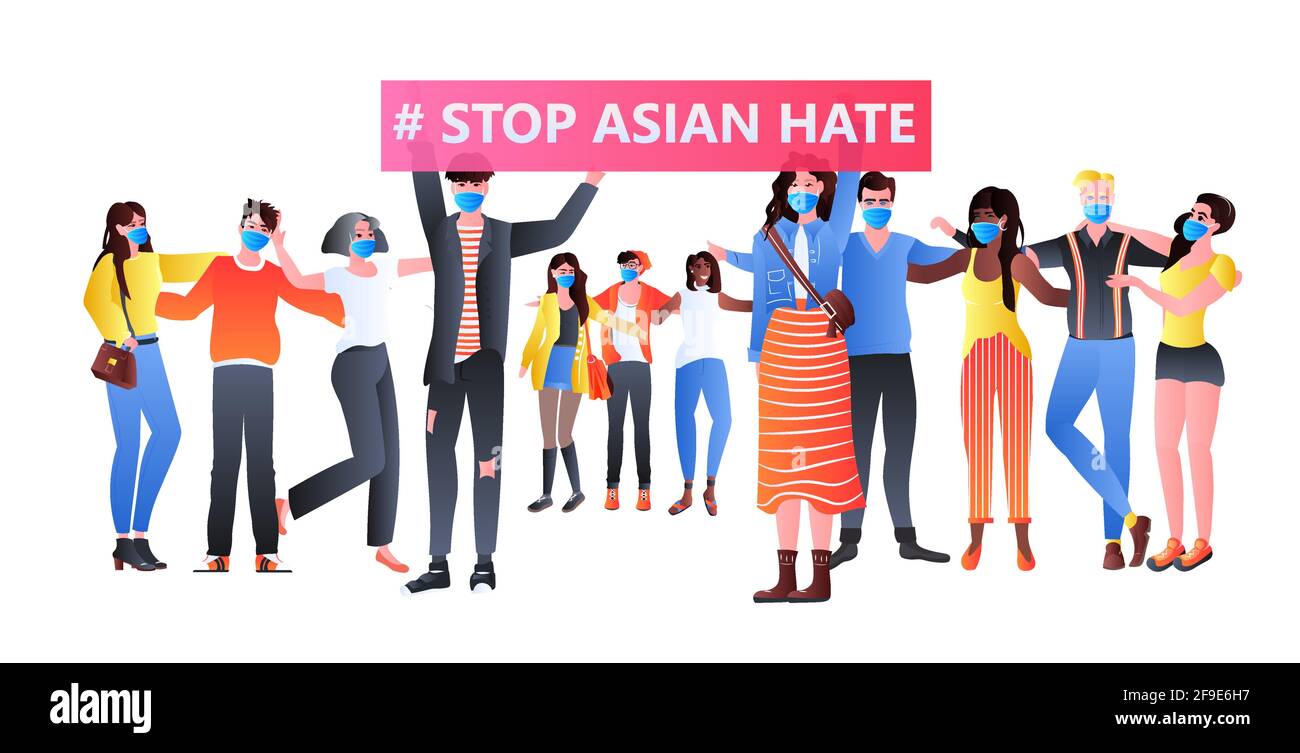 Anti Racism Mask Anti racism movement woman Cut Out Stock Images & Pictures - Alamy
