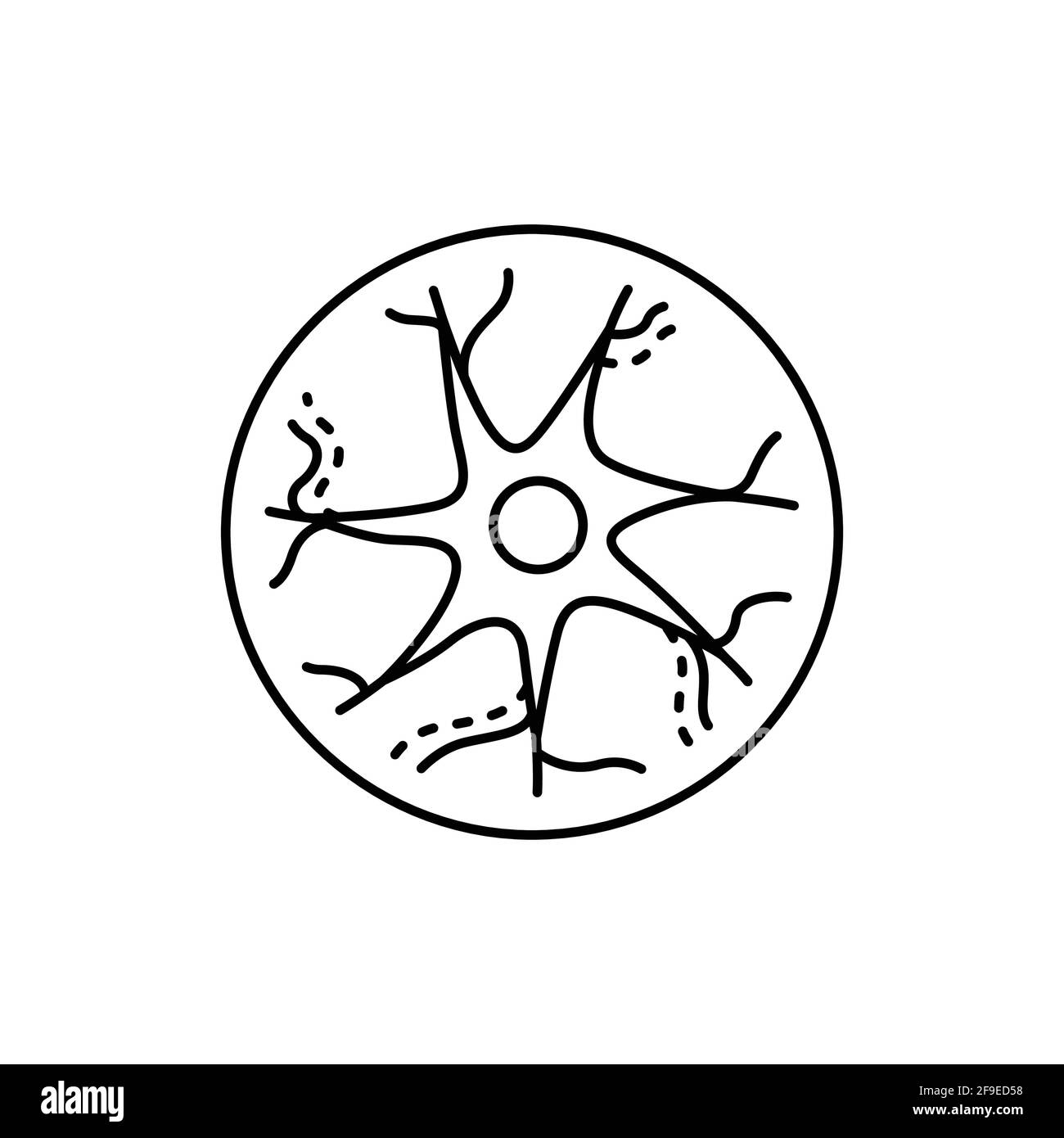 Neuron illustration clipart hi-res stock photography and images - Alamy