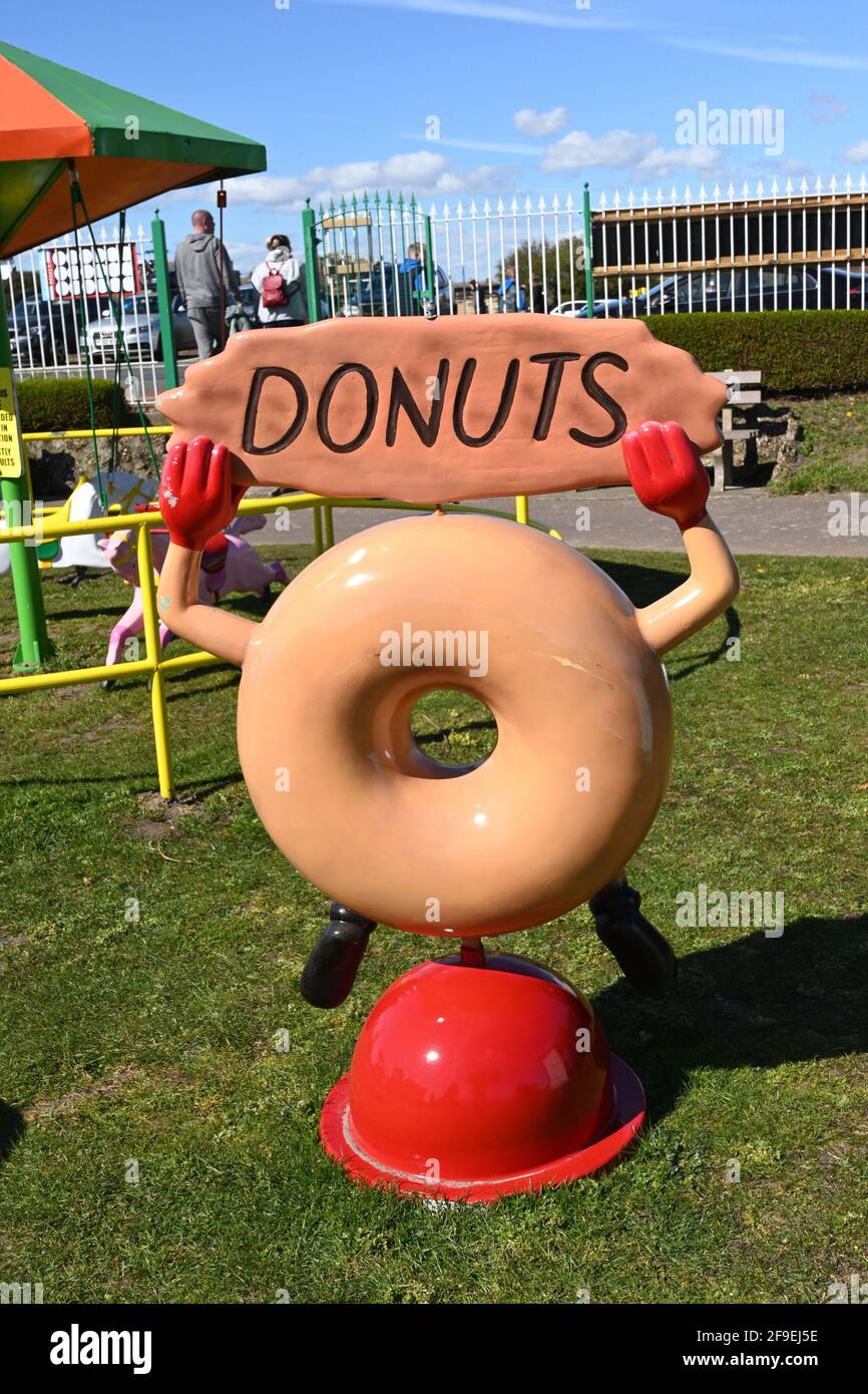 Plastic on sale donut rings