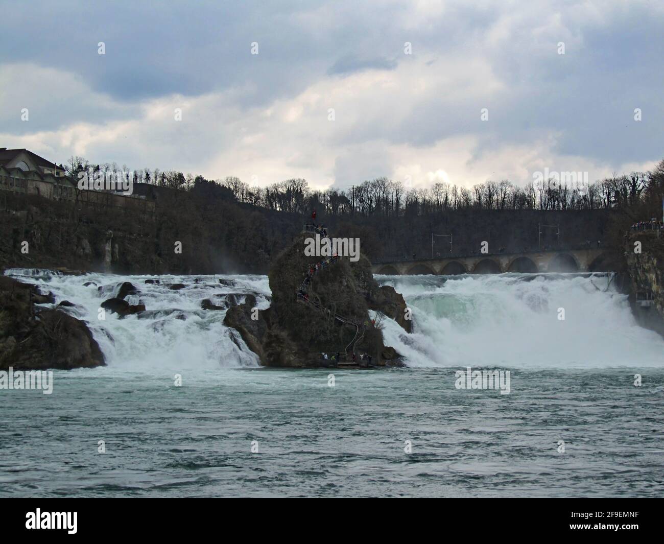 rhine river in schaffhausen Stock Photo - Alamy