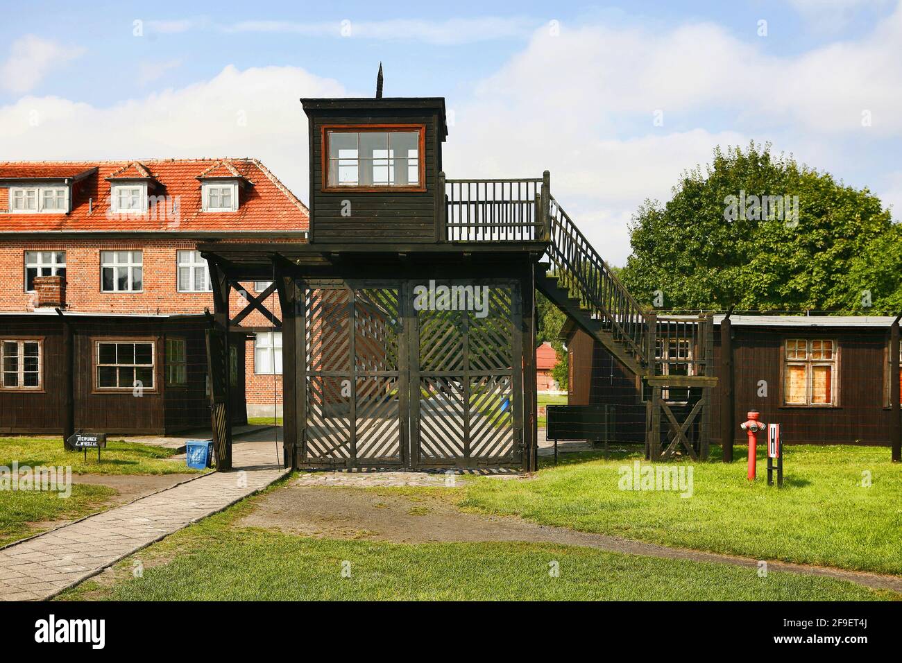 Poland, Sztutowo, Nazi concentration camp, Pomerania voivodeship. Stock Photo