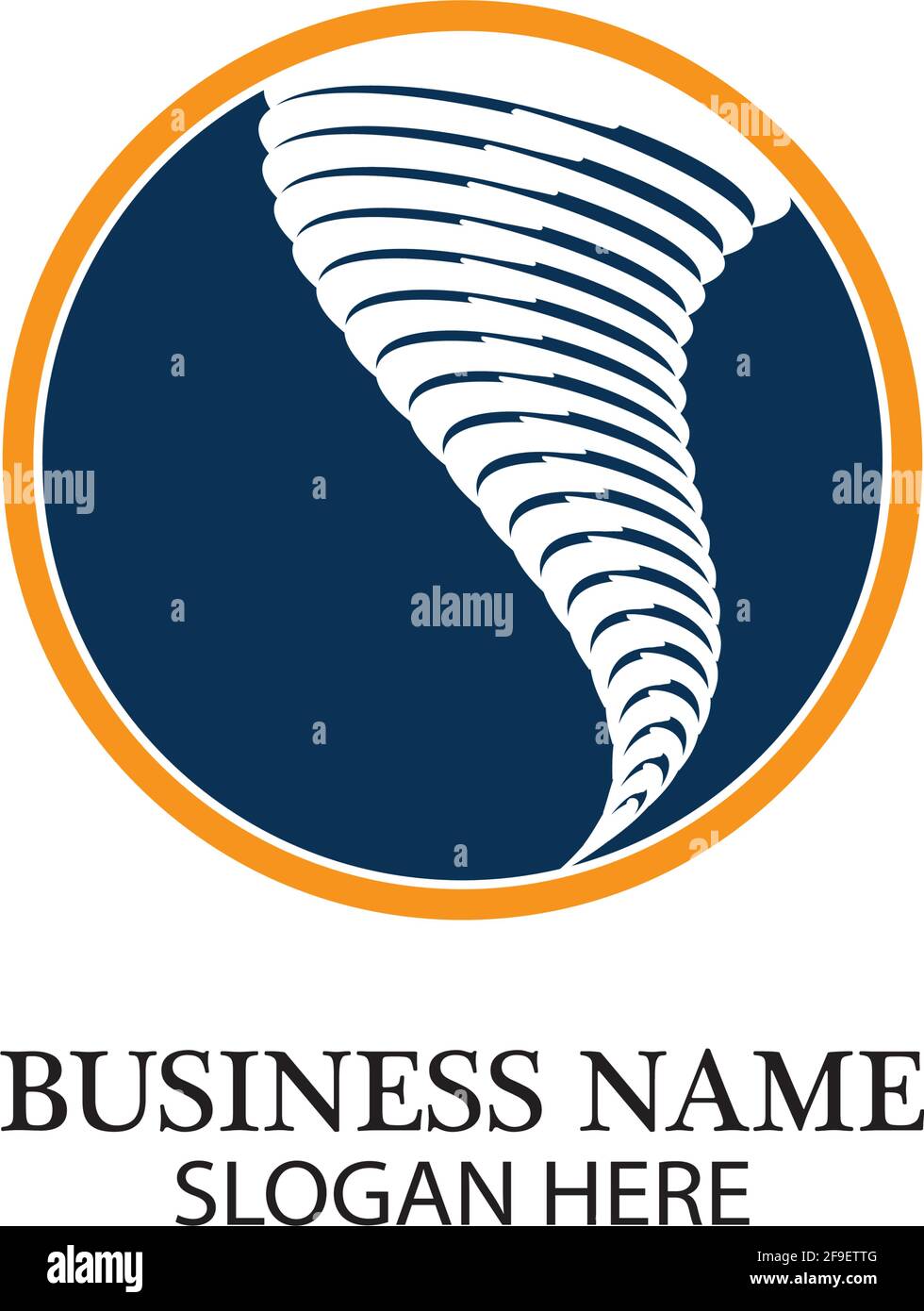 Tornado logo symbol vector illustration design Stock Vector
