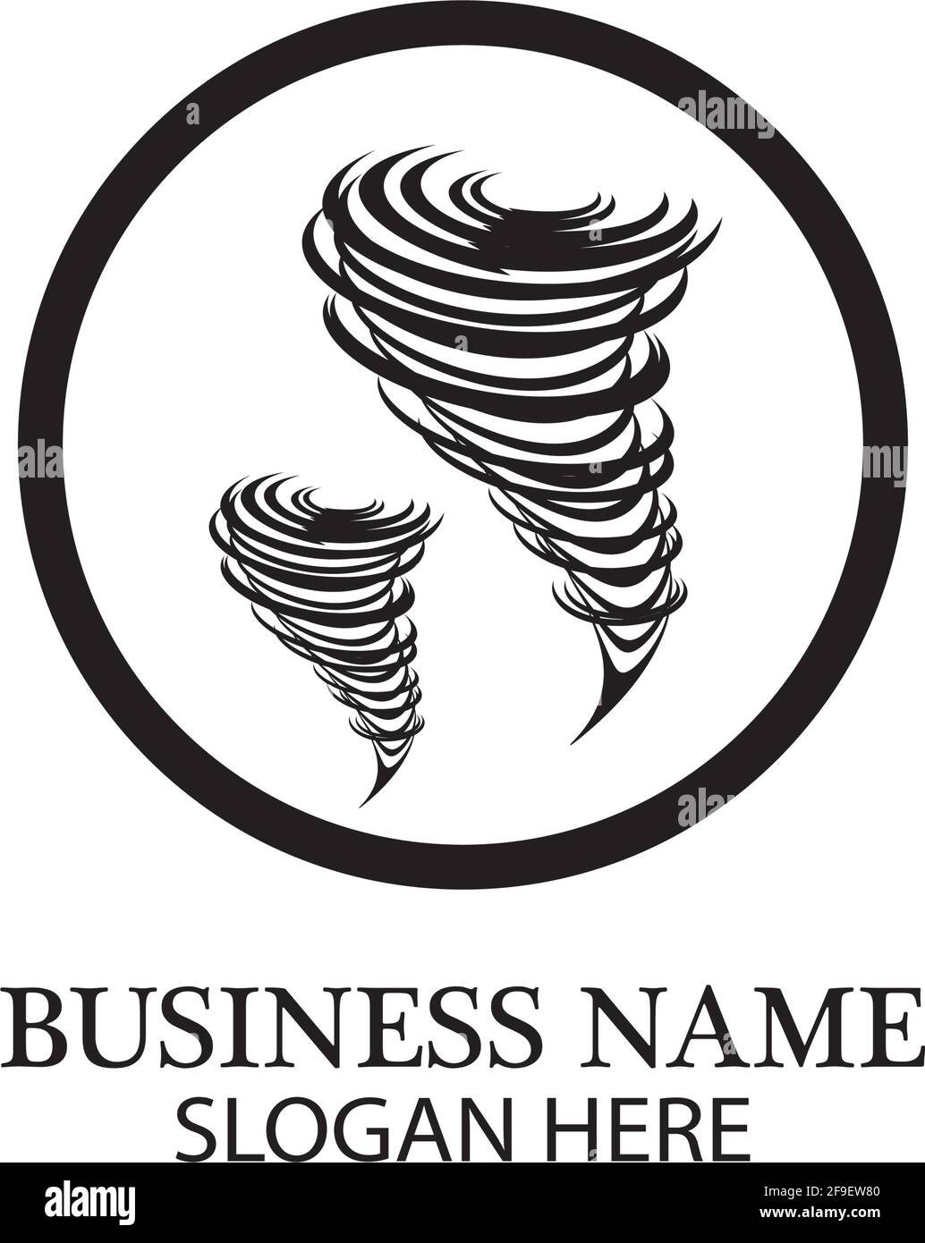 Tornado logo symbol vector illustration design Stock Vector Image & Art ...