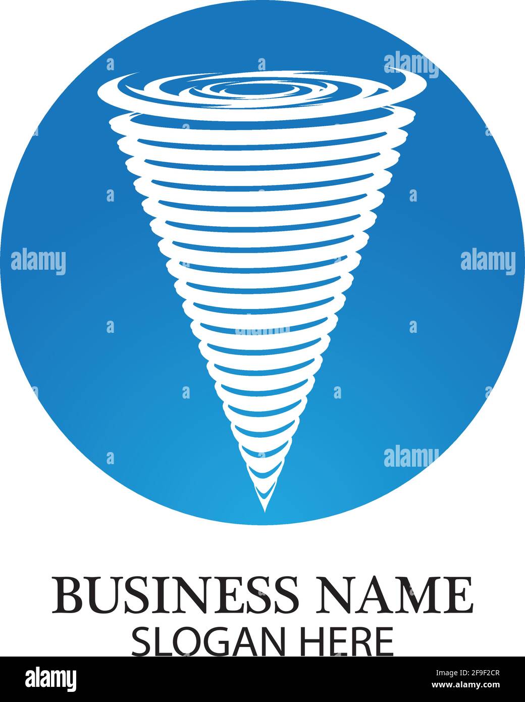 Tornado logo symbol vector illustration design Stock Vector