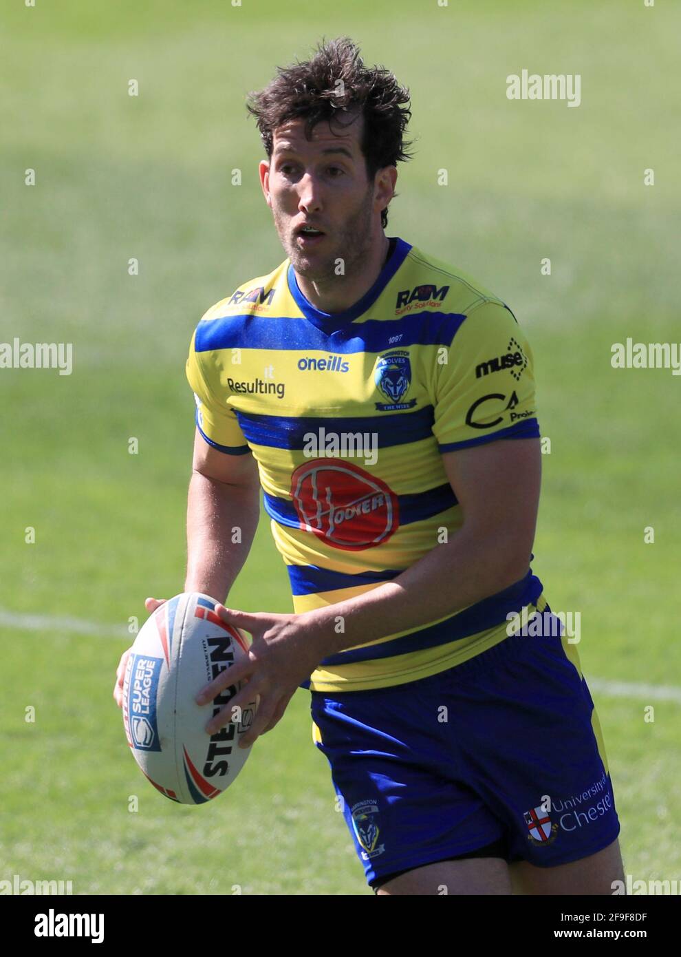 Warrington Wolves' Stefan Ratchford during the Betfred Super League ...