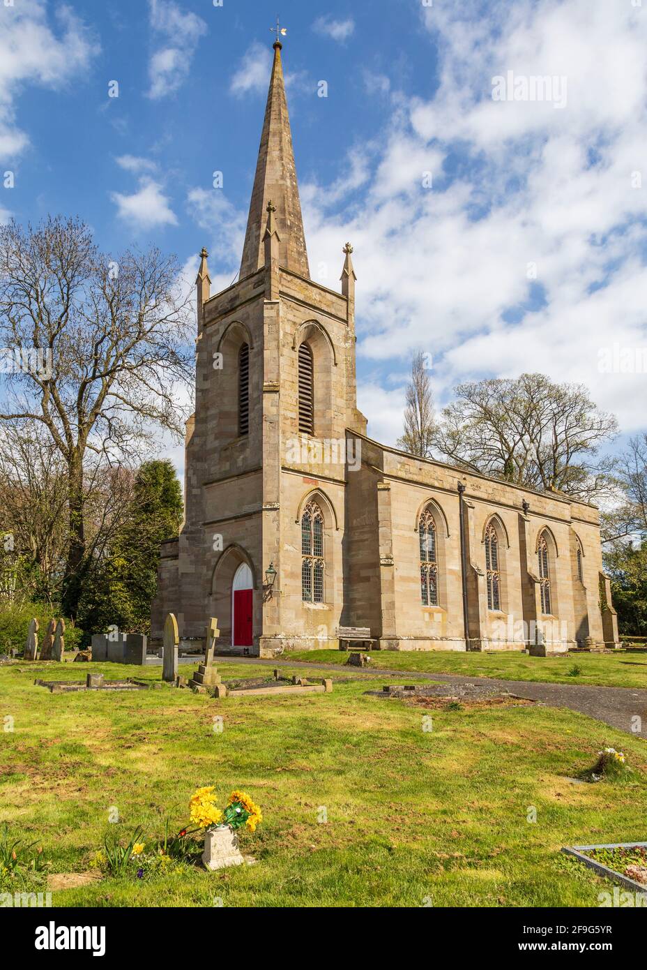 St. Mary's parish church in Stone near Kidderminster, Worcestershire