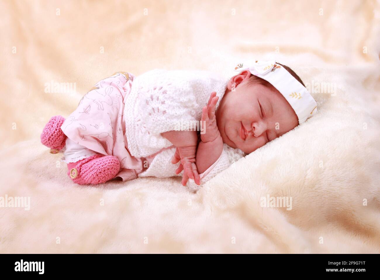 beautiful baby girl, new born baby Stock Photo - Alamy