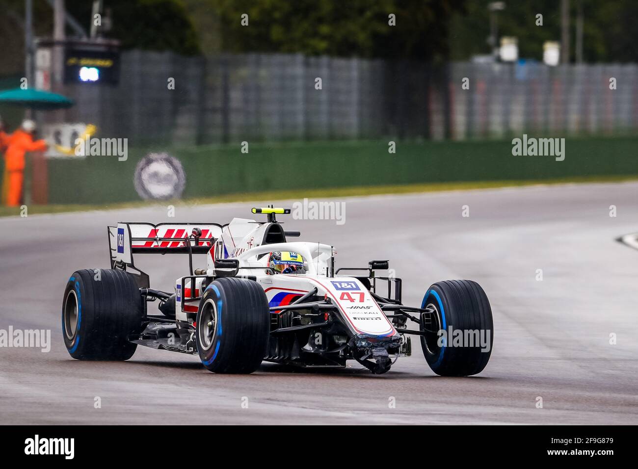 47 SCHUMACHER Mick (ger), Haas F1 Team VF-21 Ferrari, action during the Formula  1 Pirelli Gran Premio Del Made In Italy E Dell emilia Romagna 2021 from  April 16 to 18, 2021