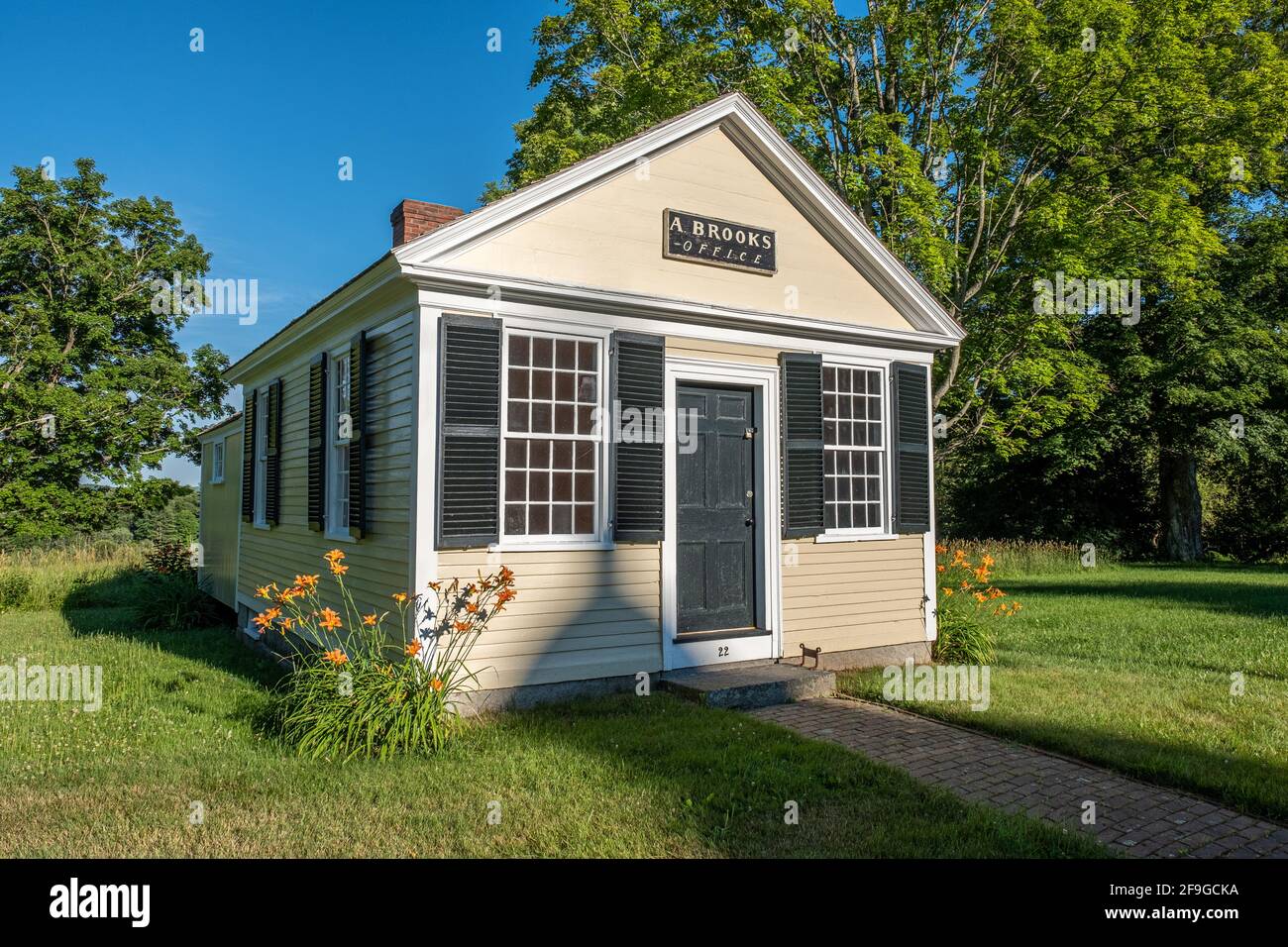 A Brooks Law Office, Petersham, Massachusetts Stock Photo Alamy