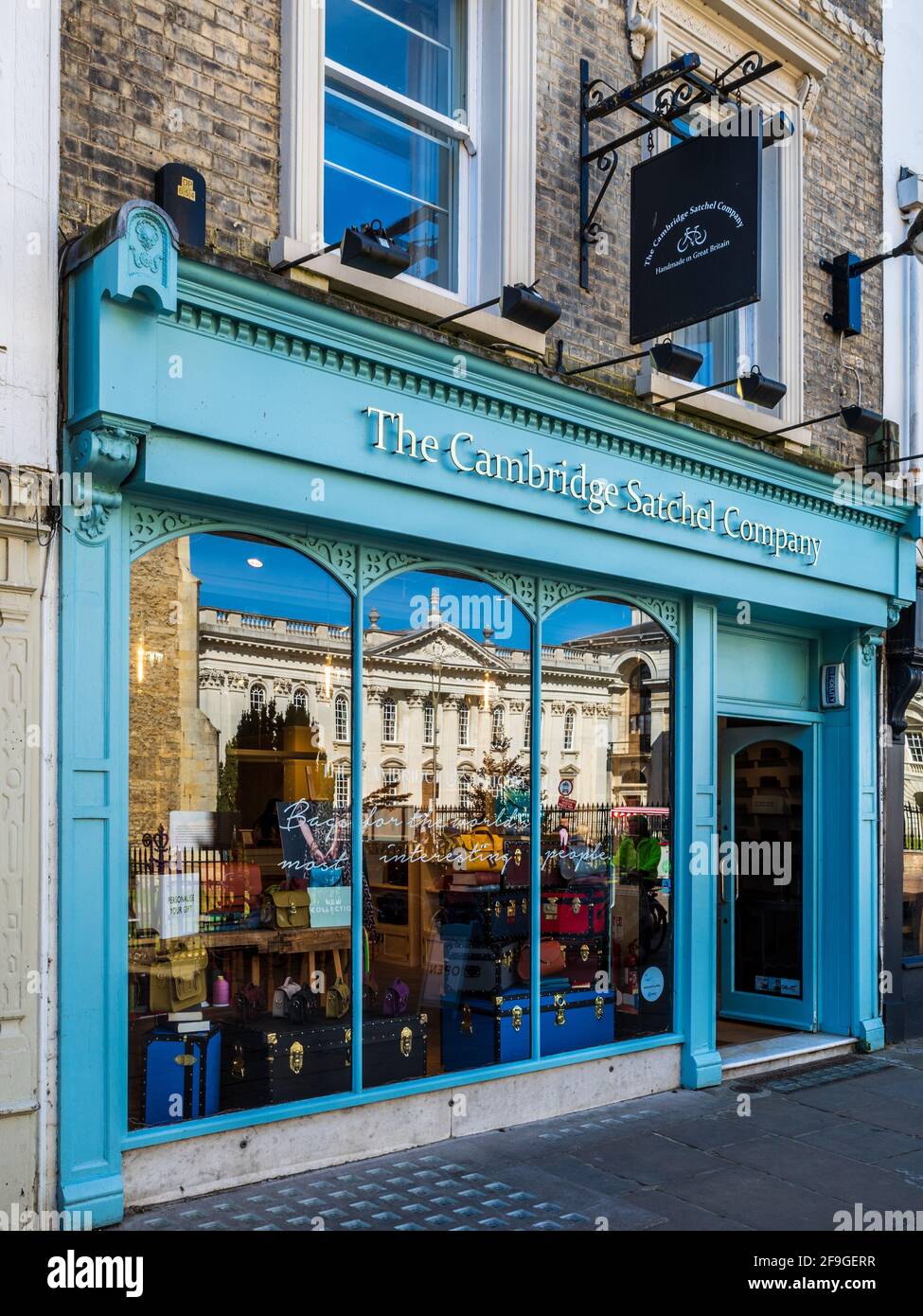 Cambridge Satchel Company Store - The Cambridge shop of the Cambridge  Satchel Company in Cambridge historic city centre, British made satchel  bags Stock Photo - Alamy