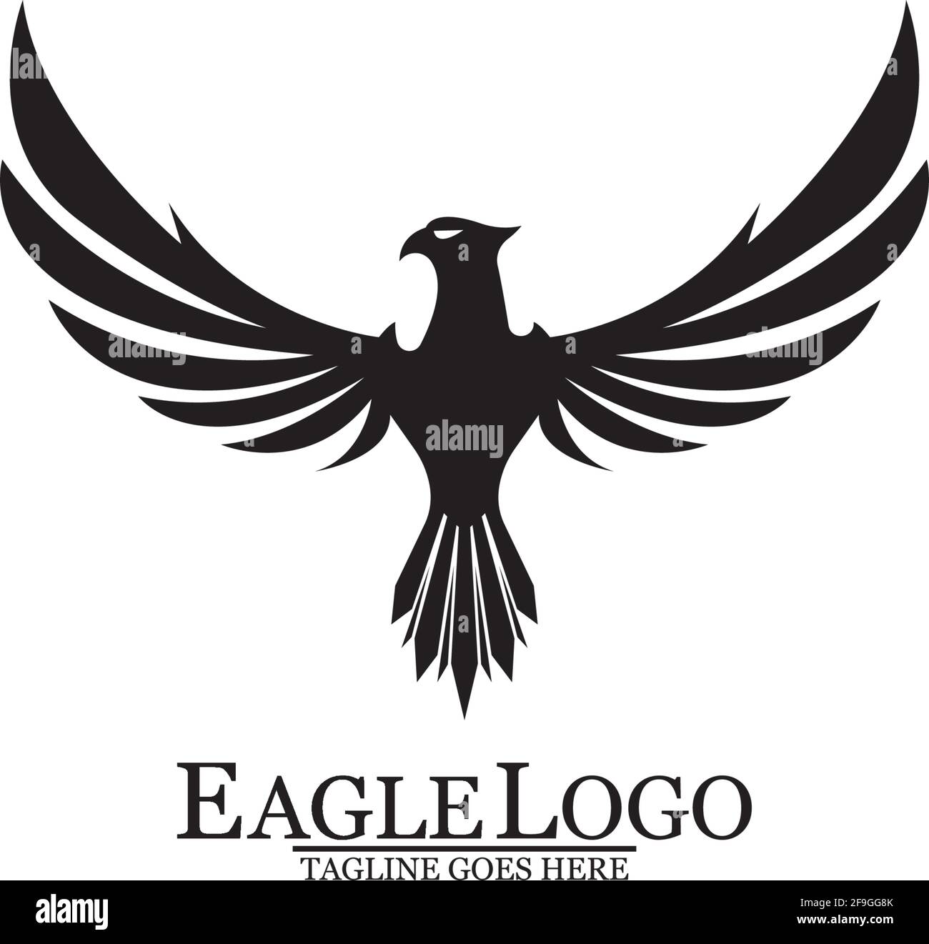 Eagle icon logo design vector template Stock Vector Image & Art - Alamy